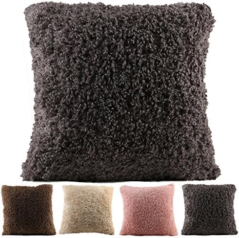 Ice-ju Cashmere Square?Home Decor Throw Sofa Car Cushion Cover Pillow Case,4 Colors 6 Size