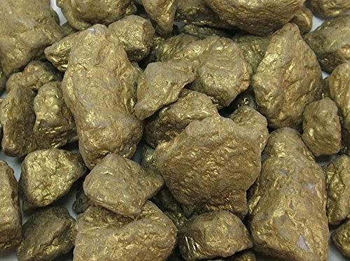 Dekosteine – Granulat (gold, 500g grob – ca. 10mm) - 2