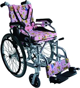 EASYCARE Aluminum CHILDREN wheelchair with Quick release rear wheel (Capacity 100kgs)