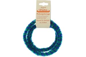 WÜMA Nabenputzringe WÜMA Grün/Blau (Set 2x 76cm für Motorrad)