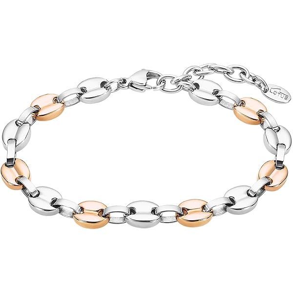 Orecchini Donna Viceroy Fashion 75333E01012 – Triplo Anello Intrecciato, Acciaio IP Dorato, 1,3 Cm - 4
