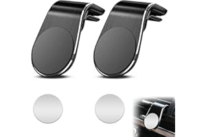 MEIFIYU Supporto compatibile con Ooono 2,2 PCS, supporto magnetico per auto per prese d'aria, supporto per auto, supporto compatibile con Ooono Blitzerwarner auto, con clip tachimetro (nero)