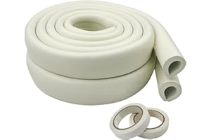 Tekenewbse Kantenschutz Baby, 2 × 2m U-Förmige Kantenschutz Bpa Frei Selbstklebend Schaumstoff Eckenschutz, Tischkantenschutz Baby Kinder für Glastische Bett & Kommoden Kinderschutz Stoßschutz - Beige