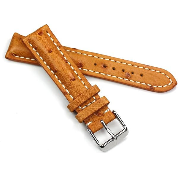 Sulla Herren Leder-Uhrenarmband 24 Mm – Braun Mit Edelstahl-Faltschließe | Für Automatik- & Chronographenuhren