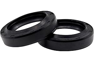 ROYAL SUN Front Fork Oil Seal Kit For Honda CT110 CT90 CB100 CL100 CS90 S90 CL90 S90 CT90 CT110 CL90 CL100 CL125 CB100 CB125S Replace OEM Part Number: 90756-028-000