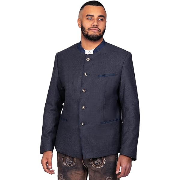 Giacca Uomo Stockerpoint Quintus - Blazer Business 100% Lana Vergine Per Ufficio