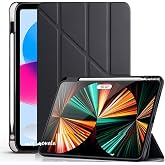 m.tk moveteck Honor Pad 10 12.1 in&ccedil; Kılıf, Kalem B&ouml;lmeli, Katlanabilir, Akıllı Uyku Modlu, Standlı, Siyah