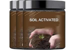 XUMINNY Soil Activator, Soil Activated Treasure, Loosens The Soil & Improved Fertilizer Efficiency, Soil Amendments, Plant Flower Fertilizer Activator (3pcs)