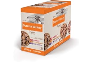 NATURE'S VARIETY Natures Variety Dog Pouch Mini Adult Original Multipack Chicken/Beef/Turkey 8X150Gm