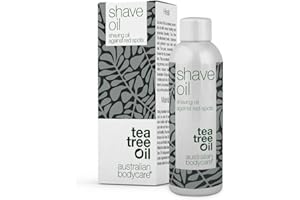 AUSTRALIAN BODYCARE Huile de rasage pour tout le corps - Huile de rasage contre l'irritation, les rougeurs et les boutons de rasage - Résultat : peau lisse, douce, avec moins d'irritation et de rougeurs, 80 ml