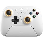 8Bitdo Windows ve Android i&ccedil;in Ultimate 2 Kablosuz Denetleyici, TMR Oyun &Ccedil;ubukları, Değiştirilebilir Salon Efekti/Dokunmatik 