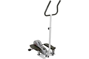 ‎SUNNY HEALTH & FITNESS Sunny Health & Fitness Kompakter Untertisch-Ellipsentrainer, Tragbare Pedal-Trainingsmaschine für das Heimtraining, 2-in-1 Cross-Trainer zum Sitzen oder Stehen, Optionale Kostenlose SunnyFit-App
