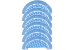 Donkivvy 6 piezas de trapeador de repuesto para Cecotec Conga 990 Vital Robot Aspirador Piezas