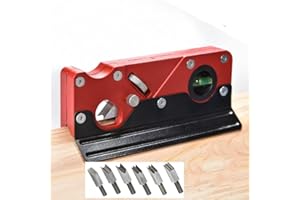 FACULX Fasenhobel Holzbearbeitung Hobel Kantenwinkel Abflachwerkzeug Eckhobel für Holz, Manuelle Hand Anfashobel zum Kantenbeschneiden von Holz