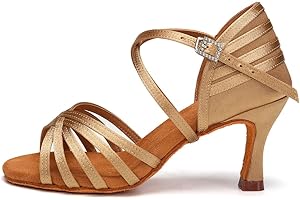 AOQUNFS Zapatos de Baile Latino Mujer Salsa Tango Bachata Zapatos de Baile de