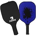 ZOEA Pickleball Paddle, Graphite Pickleball Racket with Carbon Fiber Surface and Polymer Honeycomb Composite Core for Outdoor and Indoor, Durable and Light Weight