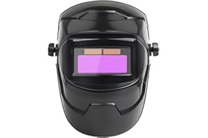 Electrical Welding Helmet Mask, SUNJULY Solar Powered Automatic Welding Helmet Welding Mask with Auto Darkening Filter, Auto Darkening for Mig Tig Arc