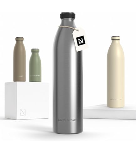 Qwetch - Isothermische fles - Active Matt Kaki- 1L