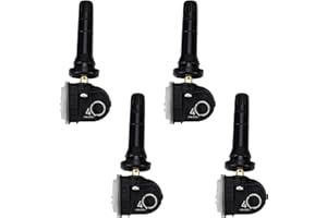LMYSUFI 4PCS Tyre Pressure Sensor 433Mhz Compatible with OPEL Antara Astra J K Corsa D E Insignia Meriva Mokka Zafira, Tire Pressure Monitoring Sensors TPMS Sensor 13506028