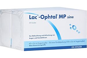 DR. WINZER PHARMA GMBH Lac Ophtal MP Sine, 120X0.6 ml