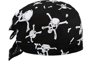 AfinderDE Unisex Modische Skelette Bandana Kopftücher Halstuch Schlauchtuch Biketuch UV Schutz Kopfband für Biking Fahrrad Motorrad Radsport