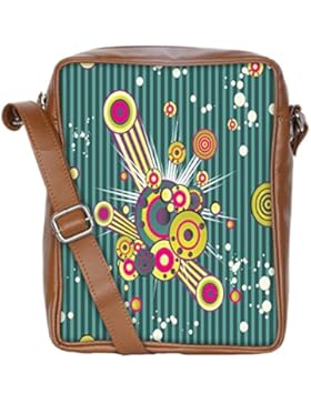 Snoogg , Damen Umhängetasche mehrfarbig multi