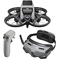 DJI Avata Explorer Combo First-Person View Drone UAV Quadcopter with 4K Stabilized Video, Wide 155° FOV, New RC Motion 2 & Goggles In, MOIAT Certified - UAE Version (Renewed)