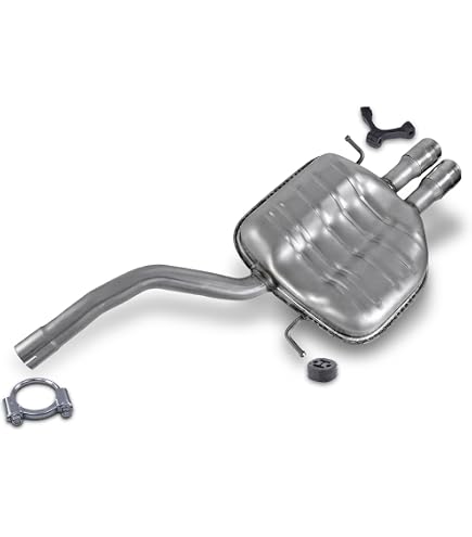 Mittelschalldämpfer Auspuff Mitte Für Vw Passat 3A2 35i 1.9 A