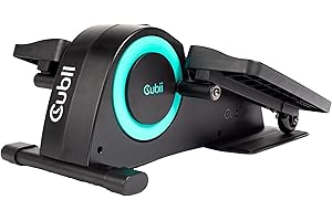 ‎CUBII Cubii JR1 - Mini Ellipsentrainer für Zuhause & Büro, Leiser Untertisch-Pedaltrainer, Kompakt & Gelenkschonend, Fitnessgerät für Senioren, Heimtrainer für Bewegung im Sitzen