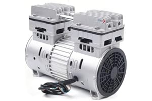 SHZICMY Compresor de aire sin aceite, 1400 rpm, generador de compresor, silencioso, 8 bares