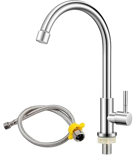 Fonteinkraan koud water | , rvs kranen