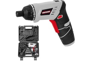 ‎DINO KRAFTPAKET Dino KRAFTPAKET Mini-Akkuschrauber-Set Multiplex 3.6V 5Nm 41-TLG Komplett-Set mit Bohrfutter für als Akku-Bohrschrauber