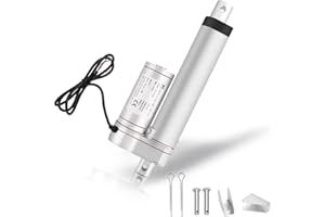 Sonnewelt Linearantrieb 12V 150mm Hub max 1500N Linearmotor 12V DC,Linearaktuator fürelektronische,Medizinische,Elektrische Türöffner und Automatisierungsanwendungen DIY Auto Möbel Lifting