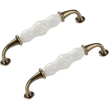 Creatwls 2pcs Keramik Küchengriffe Schrankgriffe Schubladengriffe