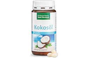 ‎KRÄUTERHAUS SANCT BERNHARD Sanct Bernhard Kokosöl-Kapseln 240 Kapseln