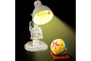 YEABRICKS LED Luz para Lego-21357 Ideas de Disney Pixar Luxo Jr. Plantilla de Bloques de Construcción (Juego de Lego No Incluido)