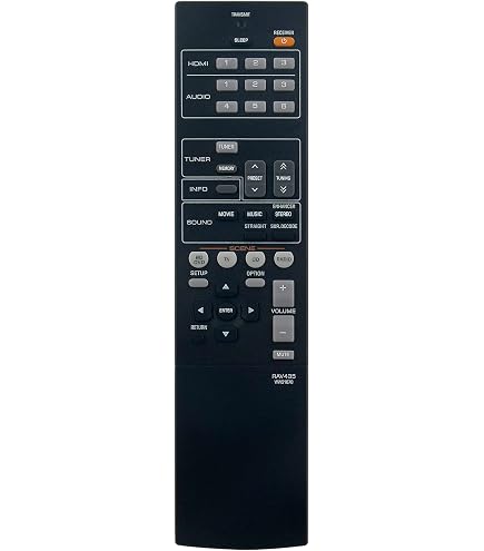 Telecomando Universale Di Ricambio RAV491 Per Ricevitori AV Yamaha - Sostituisce ZF30320 - 4