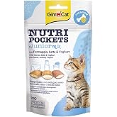 GimCat Nutripockets Cat Award Junior Mix Tablet, 60g