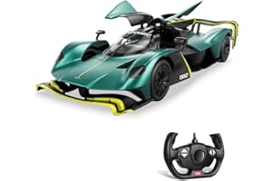 Mondo Motors Aston Martin Valkyrie Amr Pro, Modelo a Escala 1:14, hasta 10 Km/h de Velocidad, Coche de Juguete para niños 63793