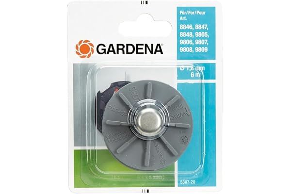 Gardena trimmerspole: Trimmerspole till Gardena turbotrimmer, reservdel till grästrimmer (5307-20)
