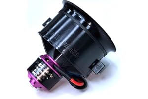 DoBoFo EDF 50mm 3S 4900KV 11 Blades 12.6V Electric Ducted Fan, Hobby RC Jet Engine Propeller, RC Car Engine Parts, High Speed Brushless Motor, Remote Control Model, Replacement Airplane Parts DIY