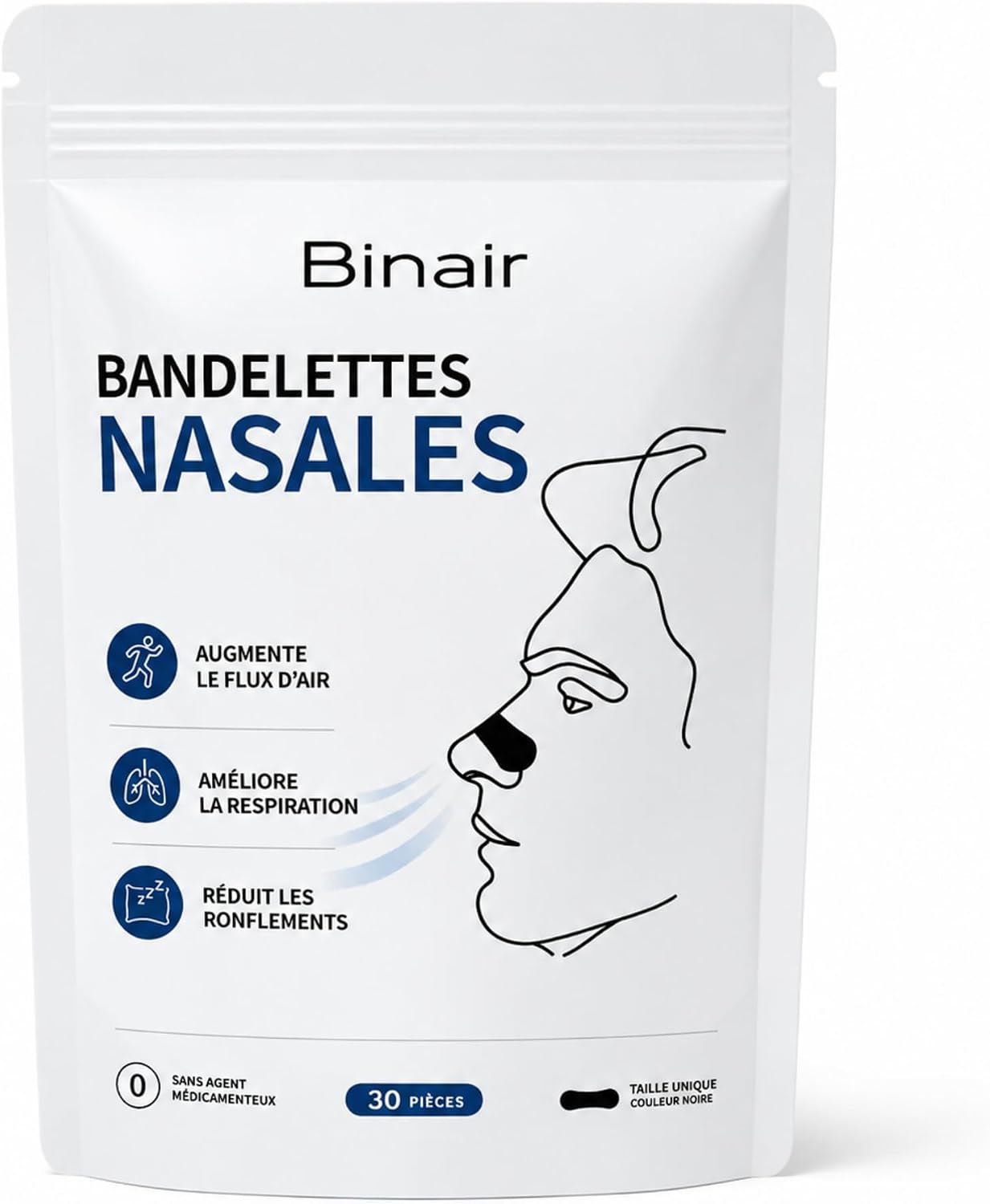Test Complet & Analyse de Fiabilité : Bandelettes Nasales Noires x30 Anti Ronflemen