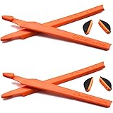 SOODASE 2 coppie Kit gommini di ricambio in silicone Per Oakley Crosslink Occhiali da sole