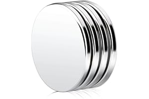 DGDUBRB 30x3mm Super Strong Fridge Magnets, Large Neodymium Disc Magnets, Heavy Duty Crafts Magnet s, Round Rare Earth Magnet s for Crafts, DIY, Building, Billboard in Home, Office, Small Whiteboards