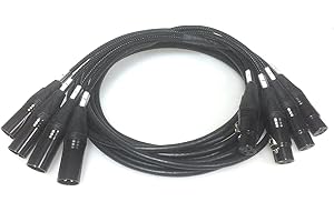 DG SYSTEMS ITALIA SRL DG Systems - Prolunga 4 canali Audio/DMX over Cat, cavo Cat5E Tour Grade - Made in Italy (10 mt)