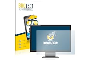 BROTECT 18.5" Schutzfolie für Standardgrößen mit 18,5 Zoll (47 cm) [410 x 231 mm, 16:9] - Klare Displayschutz-Folie Made in Germany