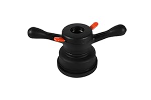 EJOYOUS Equilibreuse de roues, outil de changement de pneus, 36/38/40 mm, écrou 3/4 mm, équilibreuse de roues, écrou à ailettes à dégagement rapide et moyeu de tasse à pression, (diamètre intérieur 36 mm, pas