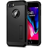 Spigen Tough Armor case compatible with iPhone 7 2016 Compatible with iPhone 8 2017 - Black