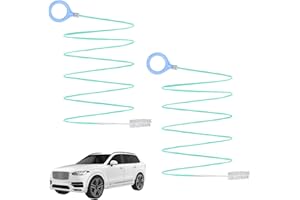 Siyurongg Lot 2 Brosse Nettoyage Flexible 300 cm pour Toit Ouvrant Voiture, Outil Multifonctionnel Nettoyage Drain, Brosse Drain Réfrigérateur Extra Longue pour Réservoir Carburant Voiture
