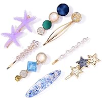 Jewels Galaxy Gracious Pearl Gold Plated Hairclip Jewellery for Women